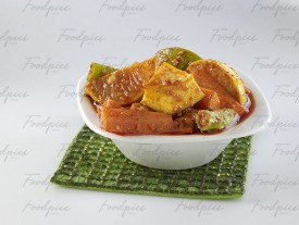 Raw Mango Pickle Raw mango pickle with lemon & chillies image preview