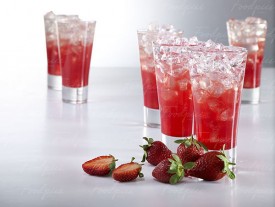 Strawberry Punch Many Glasses Of Strawberry Punch image preview
