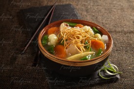 Vegetable Chinese Chop Suey Vegetable chinese chop suey in a bowl image preview