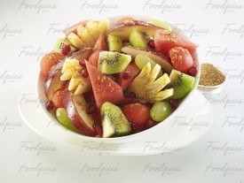 Fruit Chaat With Chaat Masala Freshly cut fruits preview