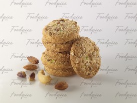Dry Fruit Cookies Dry fruit cookies isolated with dry fruits image preview