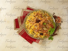 Prawns Briyani Spicy prawns rice with prawns and spices image preview