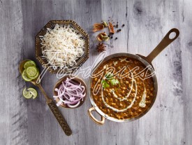 Dal Makhani Black lentil curry with rice image preview