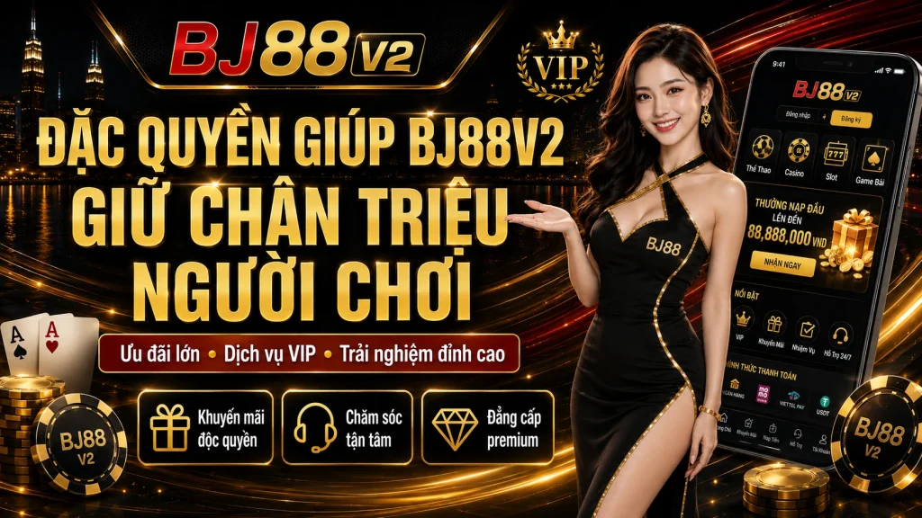 BJ88 – Tải App foodpics.in Đá Gà Thomo An Toàn Chính Thức 2026 2 Đặc quyền giúp BJ88V2 giữ chân triệu người chơi