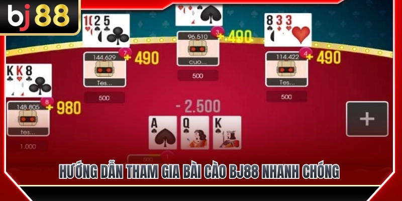 Bài Cào BJ88 – Ván Nhanh, Luật Gọn, Dễ Chơi Với Người Mới 4 Các bước vào bàn chơi bài cào BJ88 nhanh gọn