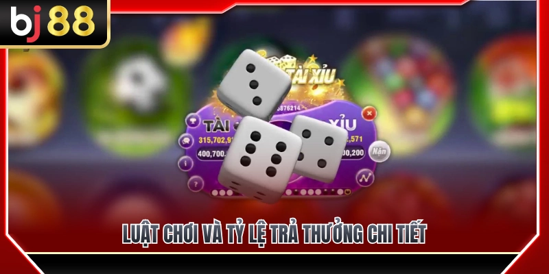 Tài Xỉu Mini BJ88 – Ván Ngắn, Luật Dễ Hiểu, Tốc Độ Cao 3 Luật chơi chi tiết cùng tỷ lệ trả thưởng